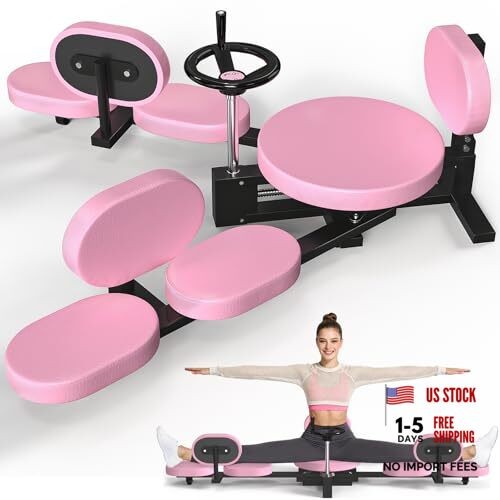 Leg Stretcher, 220LBS Split Machine for Fexibility & Splits Training, 0 Pink