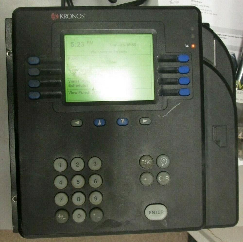 KRONOS SYSTEM 4500 DIGITAL TIME CLOCK