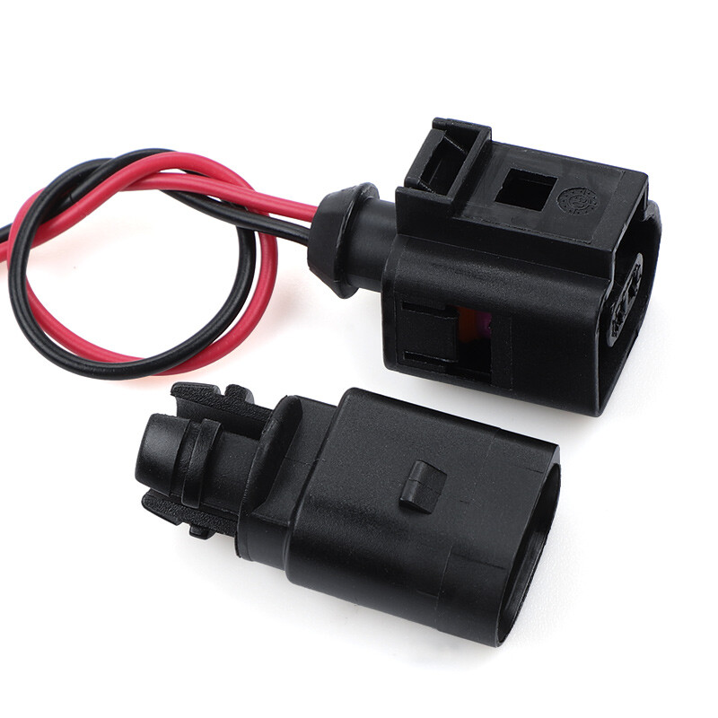 Outer Ambient Air Temperature Sensor With Plug Pigtail For VW Passat Audi NEW