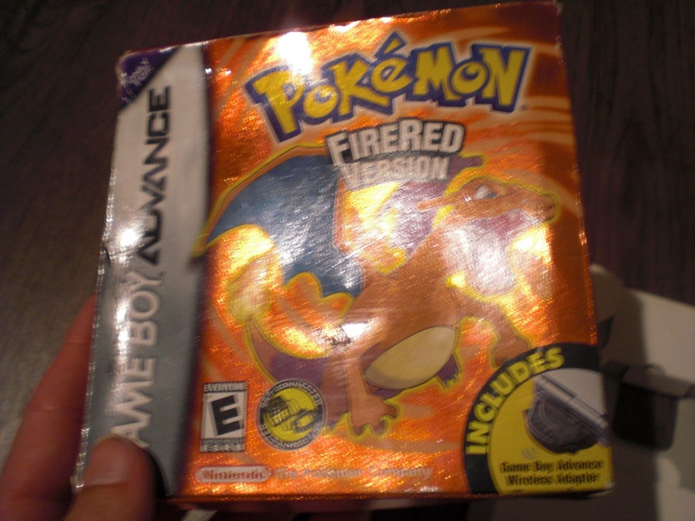 Pokémon FireRed Version Game Boy Advance GBA BOX + Inserts No Game AUTHENTIC OEM