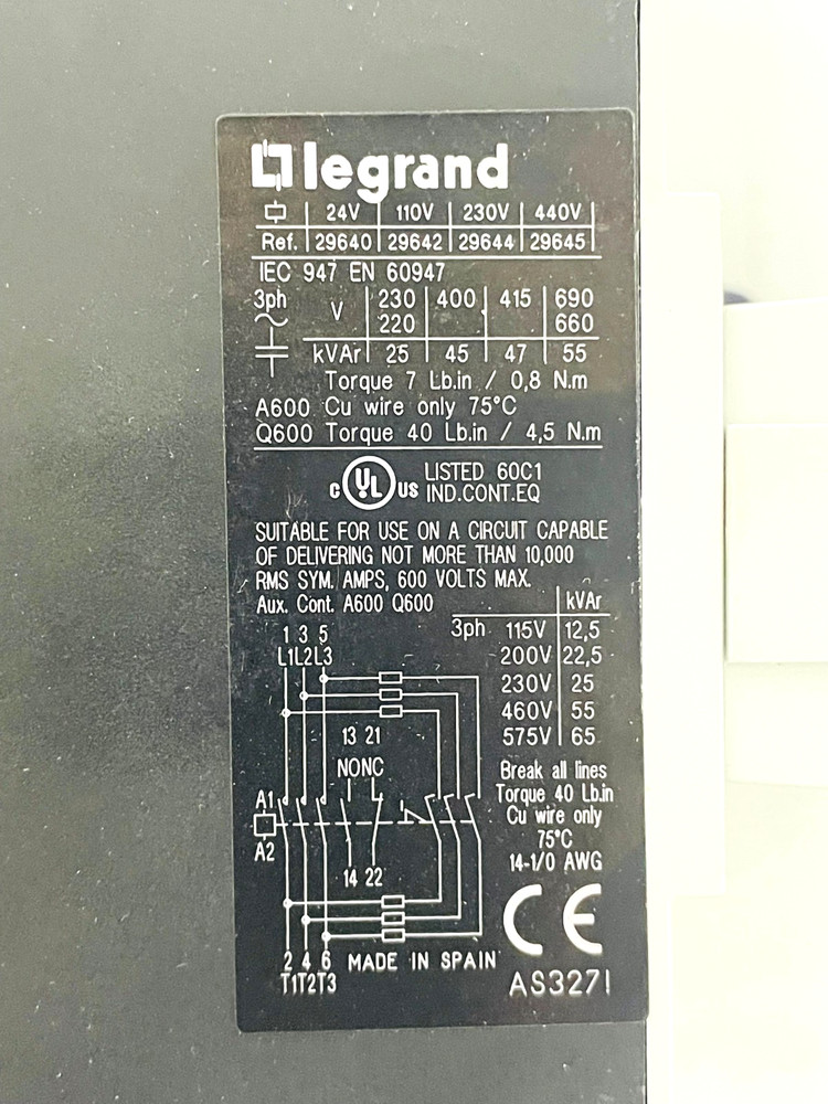 LEGRAND CTX-C Contactor 29644