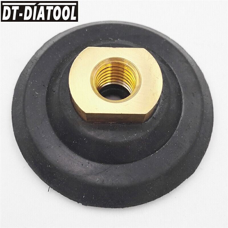 1pc Rubber Backer Pad Hook and Loop Backing Pad for Angle Grinder Polishing Pads