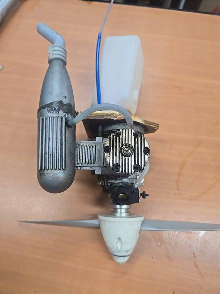 ASP .61 2 Stroke RC Glow engine w/Muffler And Mount With Tank