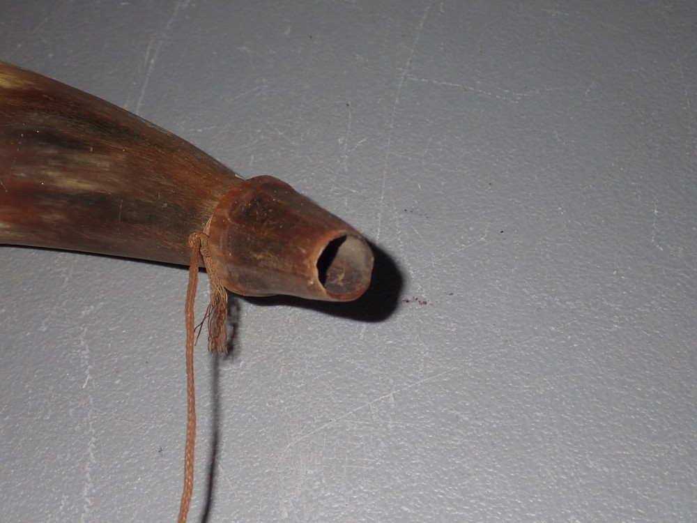 Antique Powder Horn, Handmade