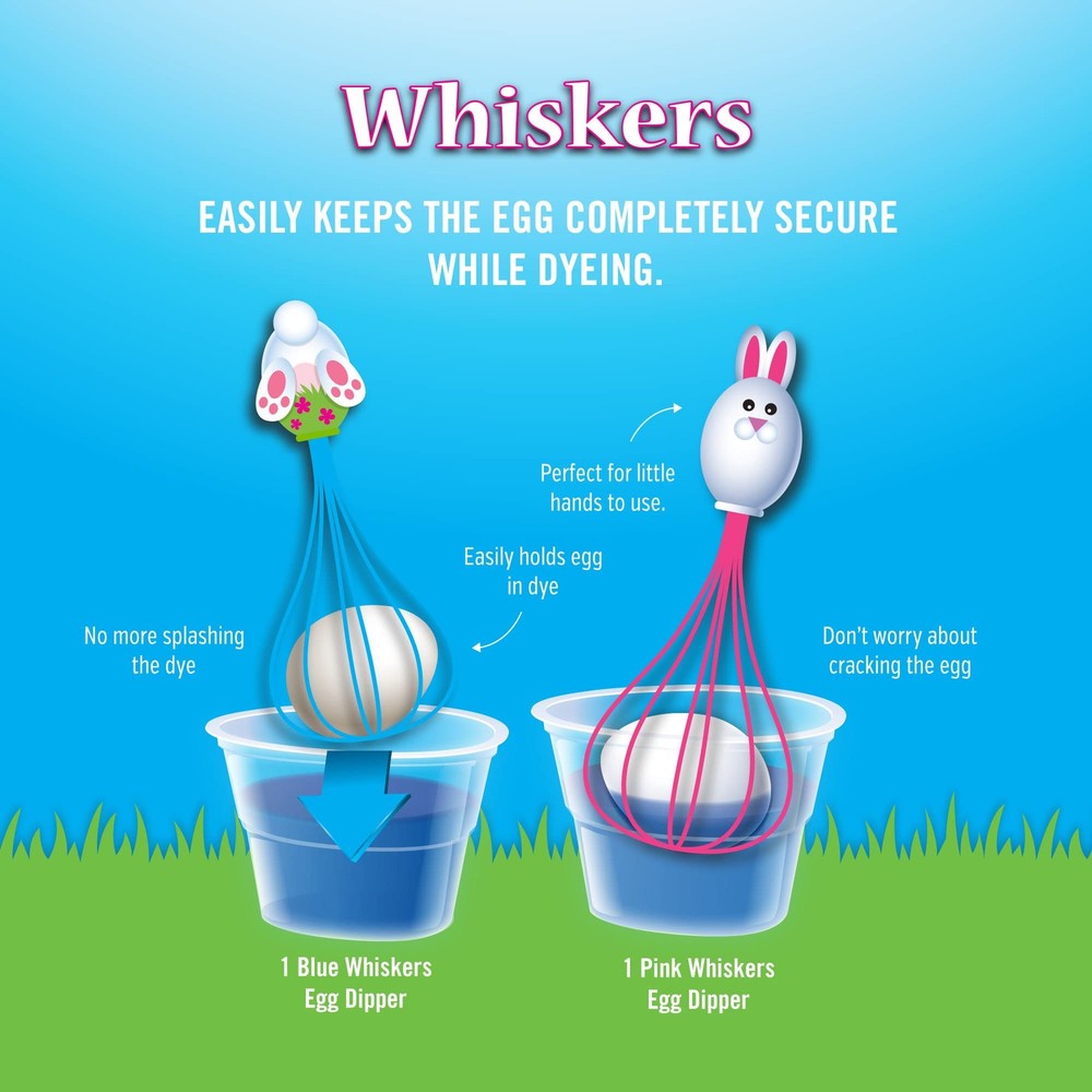Deluxe Egg Decorating Kit Bundle Includes Deluxe Kit, 2 Egg Dippers, 5 Color ...