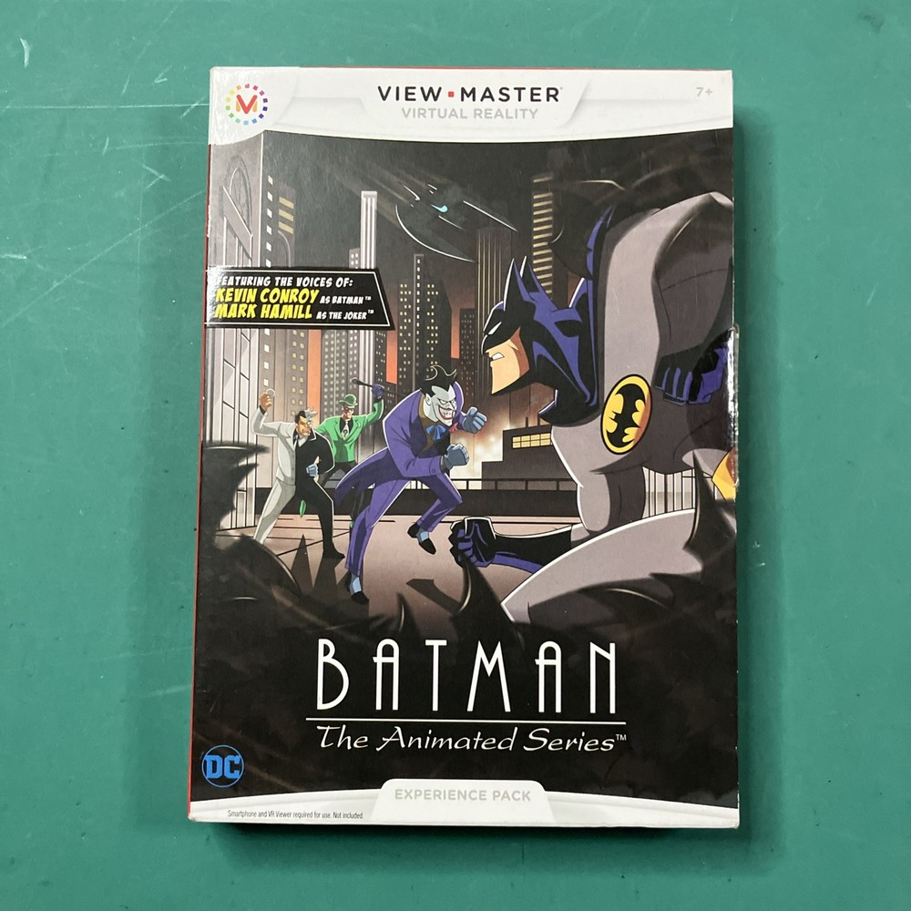 View Master Virtual Reality Experience Destinations (3) & Batman Sets. VERY GOOD
