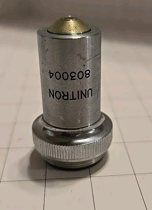 UNITRON M40X/0.65 OBJECTIVE LENS MICROSCOPE