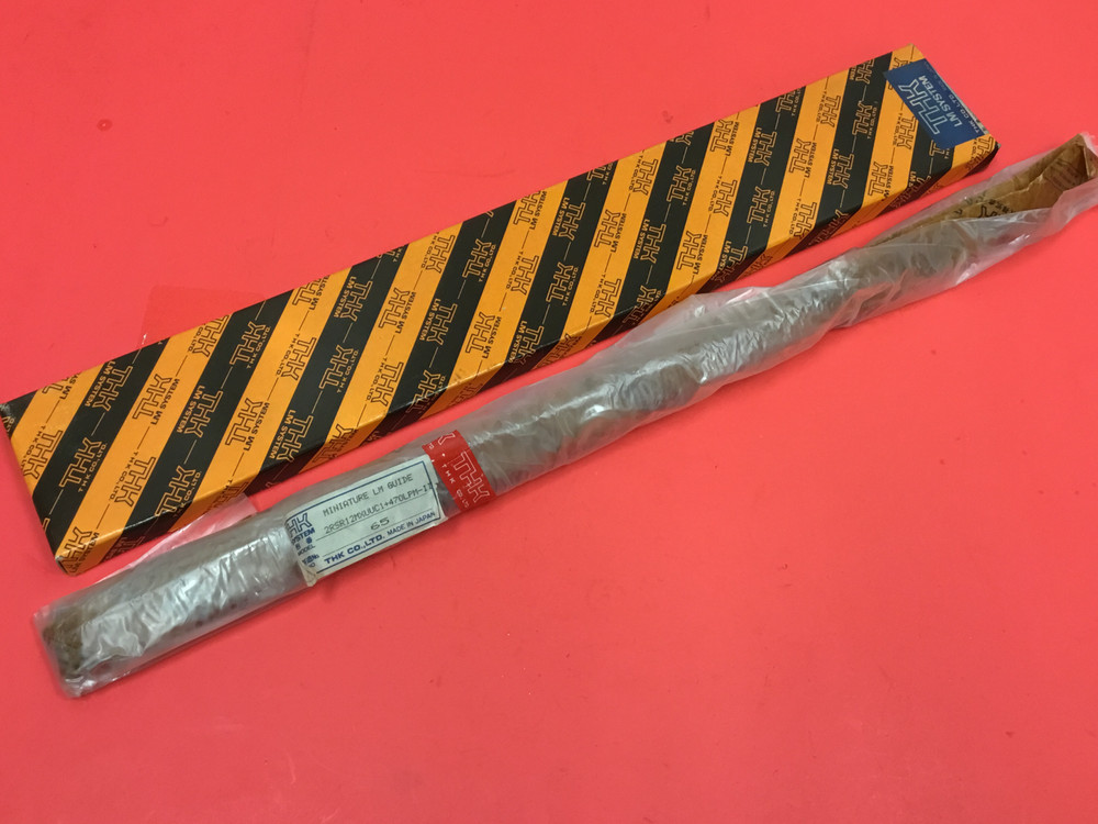 THK - RSR12M - 47cm long, Linear Rail, with Two Slide Blocks - NEW