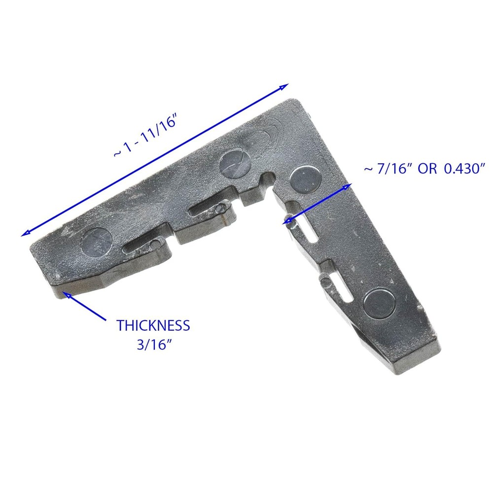 Replacement Insect Screen Corner Keys - 25 Pack - Made in The USA