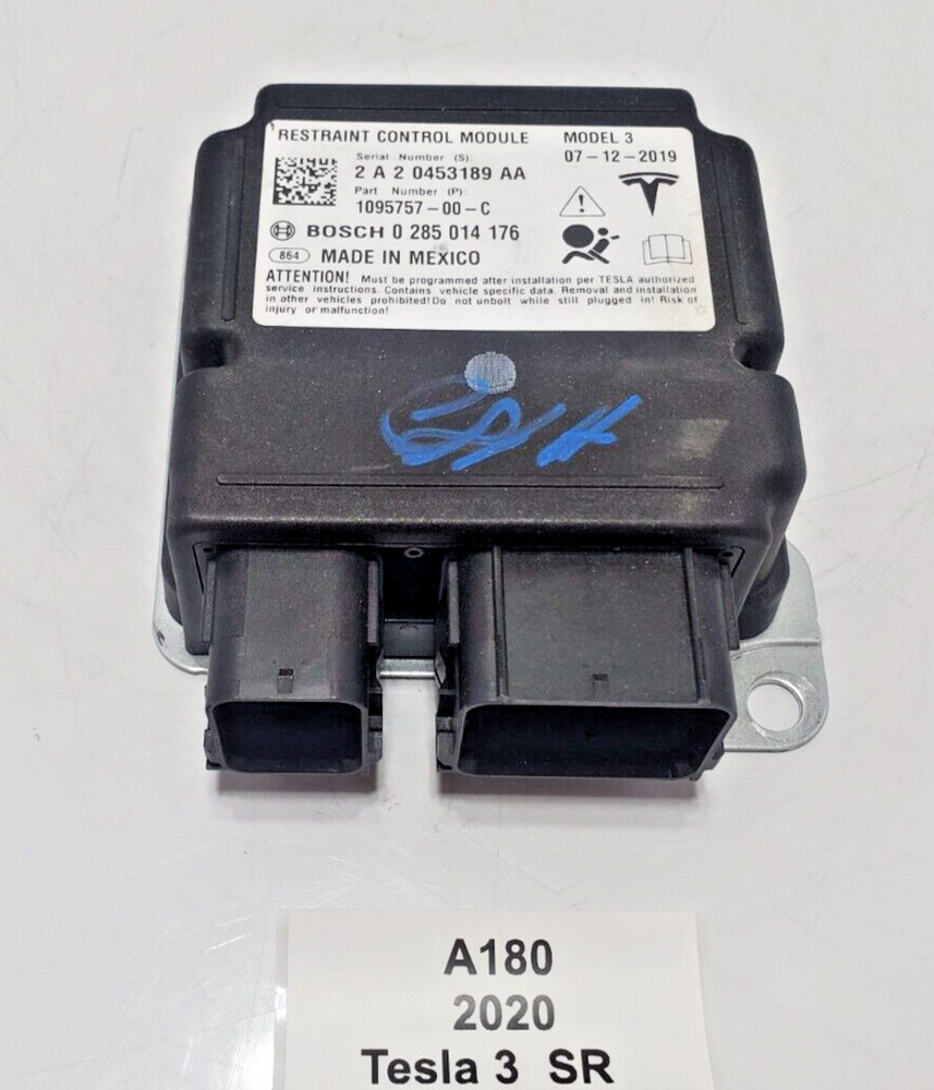 ✅  2017-2023 OEM Tesla 3 Safety Restraint Computer Control Module