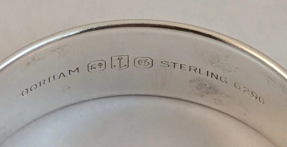 Gorham Sterling Silver Napkin Ring "Lewis" name engraving