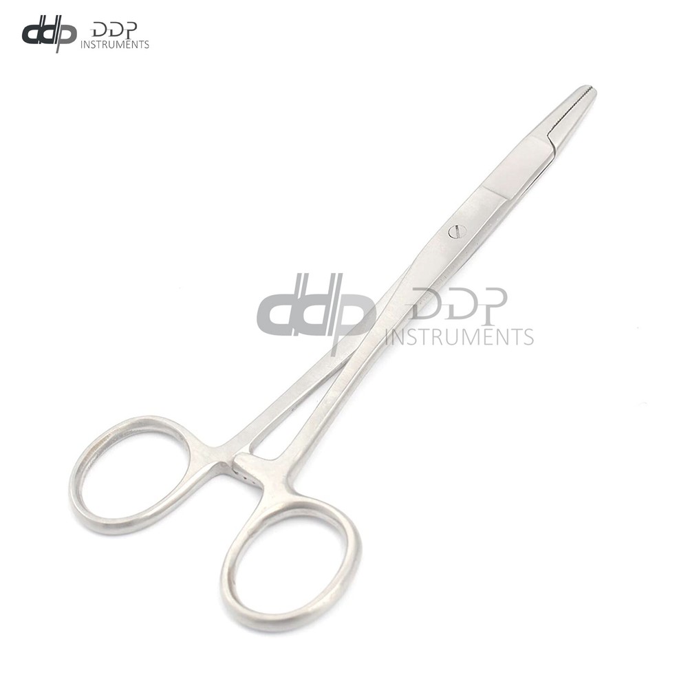 Hemostat With Scissors Stainless Steel Forceps 5.5"