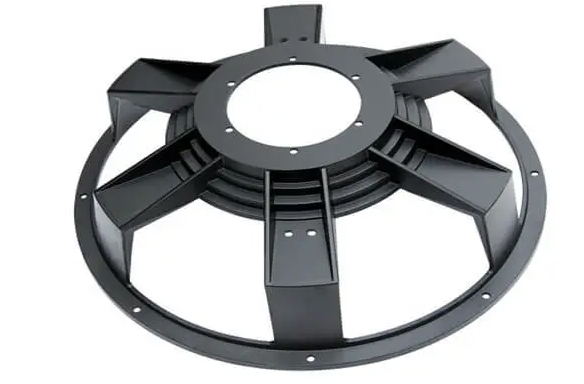 18" Cast Aluminum 6 Spoke Subwoofer Speaker Frame
