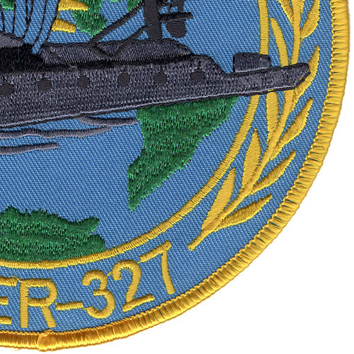 USS Brister DER-327 Destroyer Escort Radar Picket Ship Patch