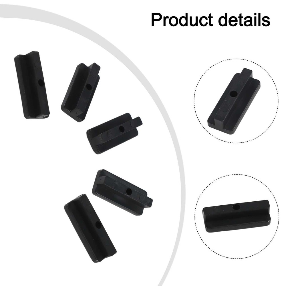 Seamless Appearance Composite Deck Clips for Outdoor Floor Fixes (100pcs)