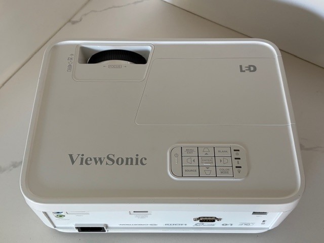 ViewSonic LS550WH Laser DLP Projector Ultra Short Throw Projector