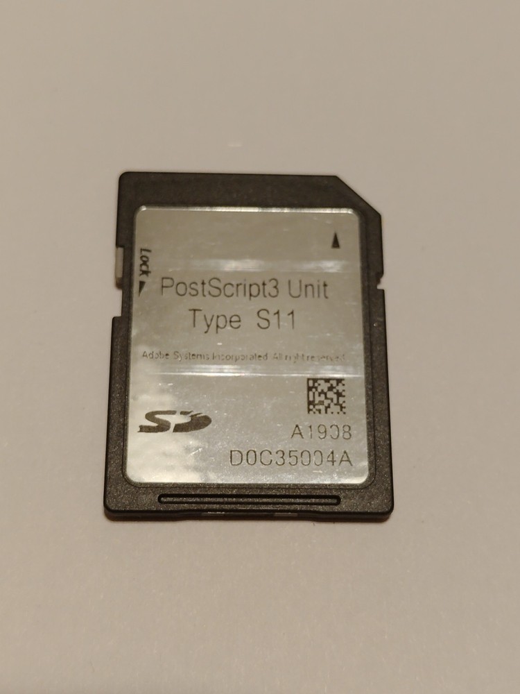 Ricoh Postscript3  Type  S11