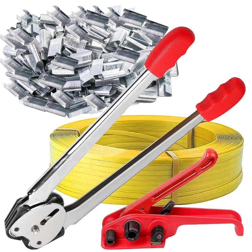 Packaging Strapping Banding Tensioning Tool - Sealer Tool Heavy Duty PP Plastic