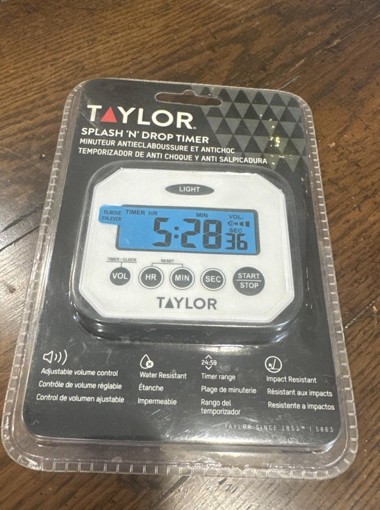 Taylor Splash “N” Drop Timer