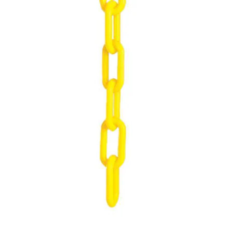 Plastic Chain, Yellow, 50 Ft Length, Gloss, 30002-50