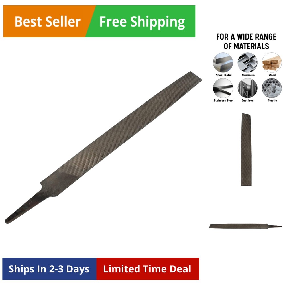 12" Half Round Bastard File, DIC Series