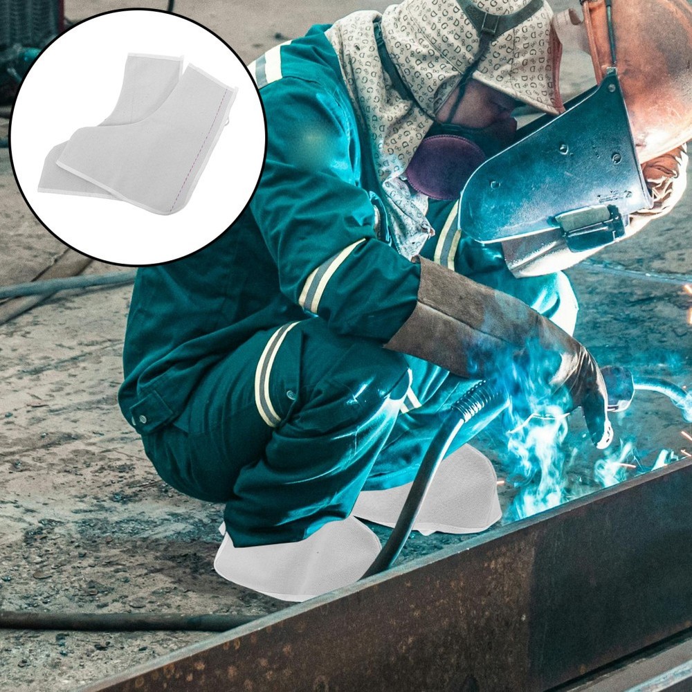 2pcs Boot Covers For Welding - Heat Insulation Welder Work Boots Covers -