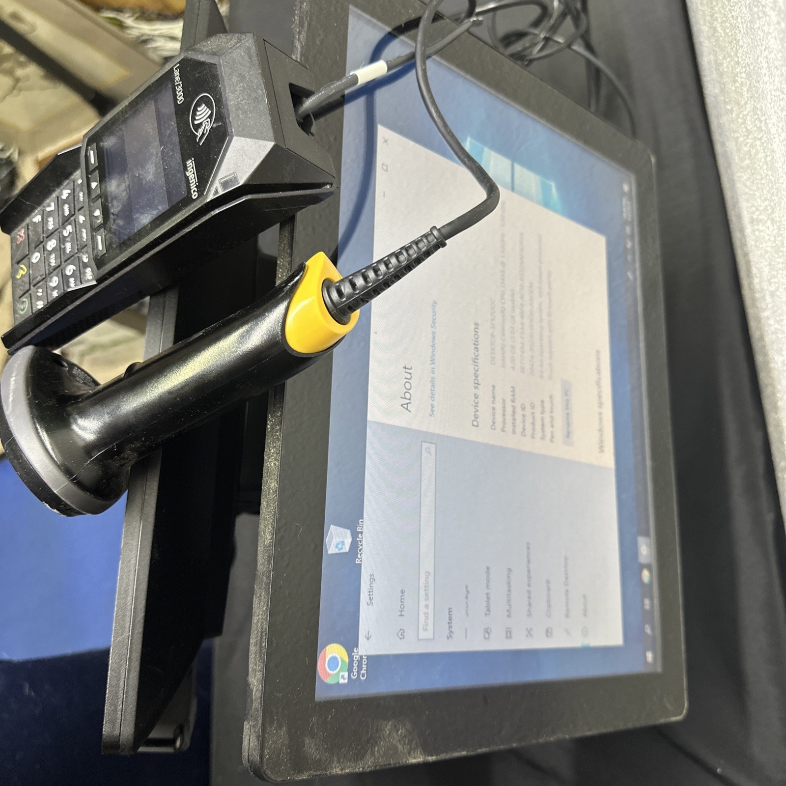 Touch Dynamic Pulse Ultra POS System w/ Slim Printer Base + Dual Displays