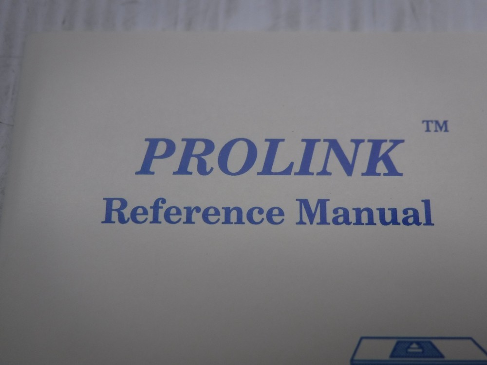 Prolink RS-232 Reference Manual 91-10050-5