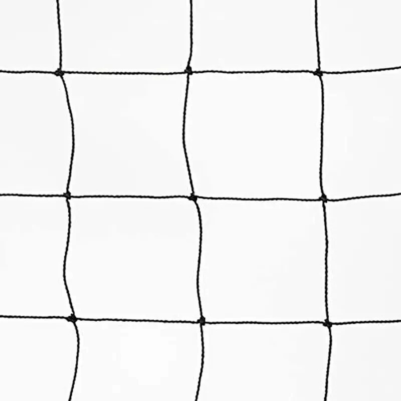 Heavy Duty Netting for Bird Poultry Aviary Game Pens 25' X 50' Net Black Mesh