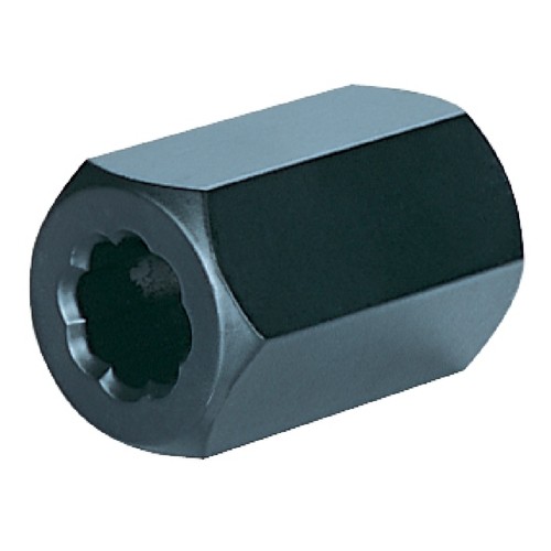 Grey Pneumatic 2517 3/4" Stud Remover, Impact Socket, Black Oxide Coating