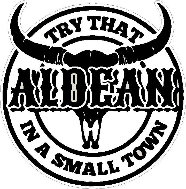 Try That In A Small Town Decal / Sticker Jason Aldean
