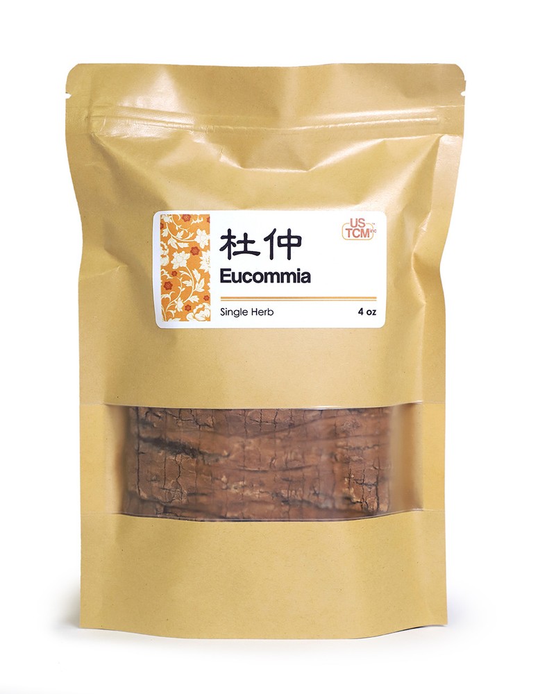 NEW PACKAGING Eucommia Bark Du Zhong 杜仲 4 oz.