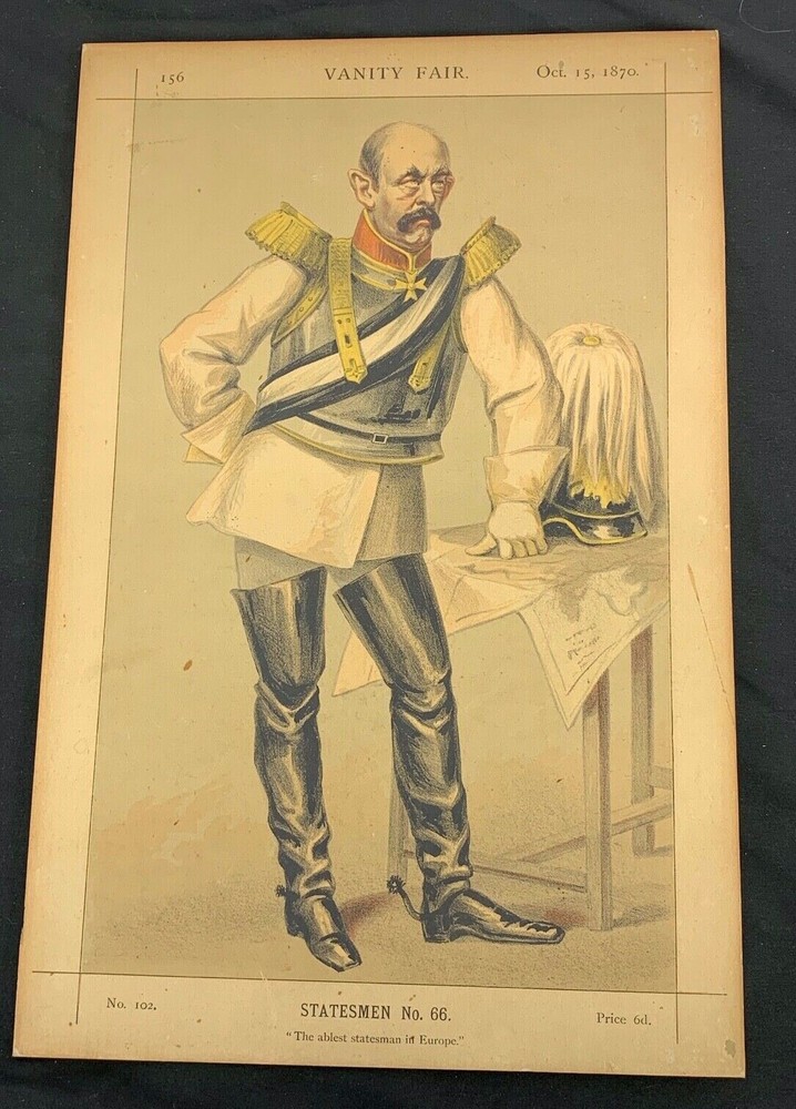 1870 Vanity Fair "Statesmen No. 66" Print
