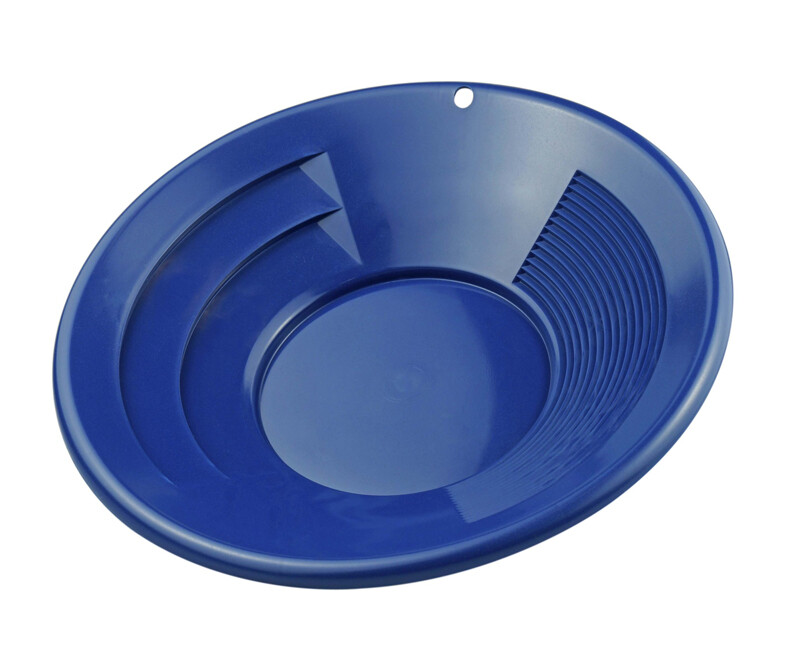 12" & 10" Blue Gold Pan Panning Kit