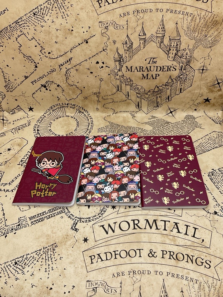 Harry Potter Set Of 3 Mini Notebooks