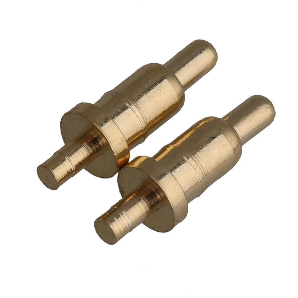 Copper Spring Pogo Pins with Gold Plating, 100-Pack Replacement Probes