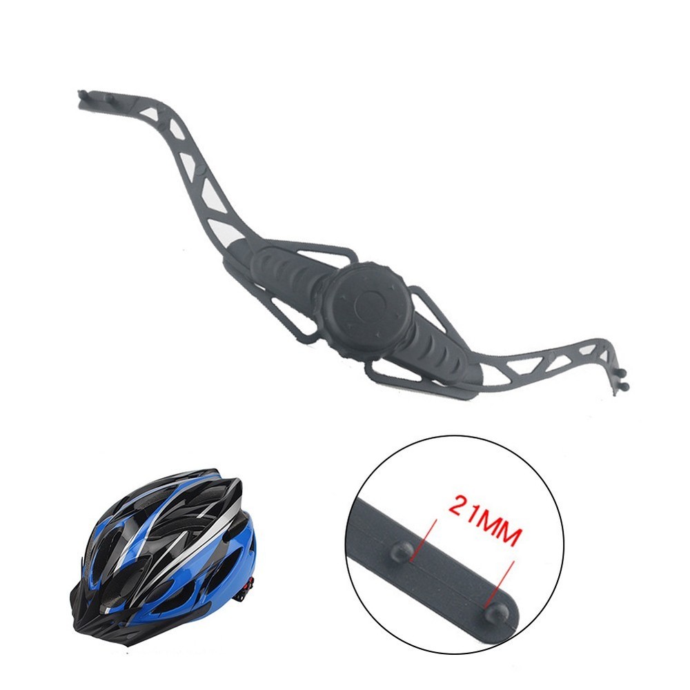 Strap Helmet Adjuster Black Head Locking Buckle Helmet Retention System
