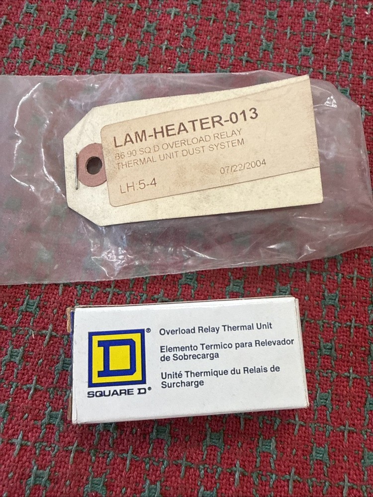NEW SQUARE D B690 THERMAL OVERLOAD RELAY Thermal Unit 🇺🇸