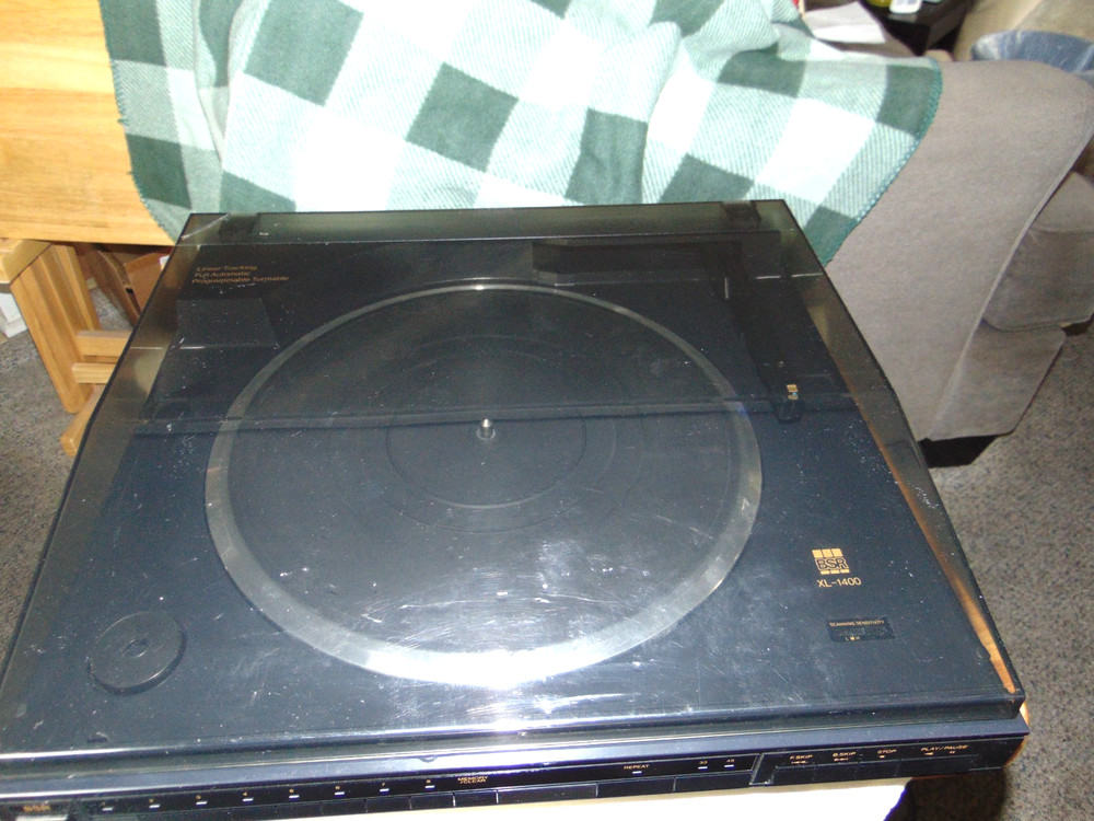 Vintage BSR XL-1400 Programmable Linear Tracking Turntable, Tested