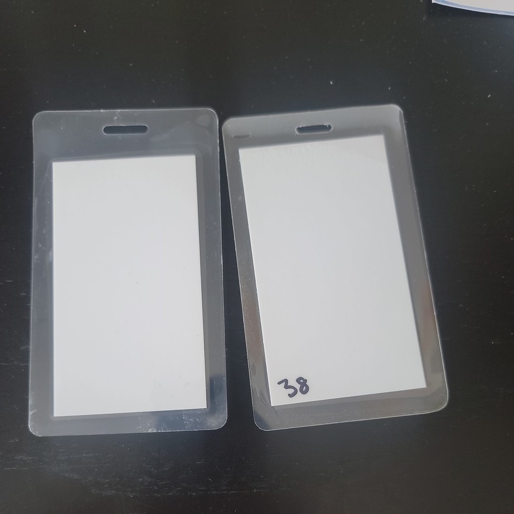 Lot Of 9 Vintage items convention passes, ots pin, decal, promo make up kit etc