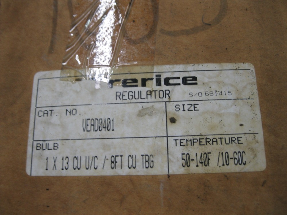Trerice VEAD0401 Regulator 50-140F