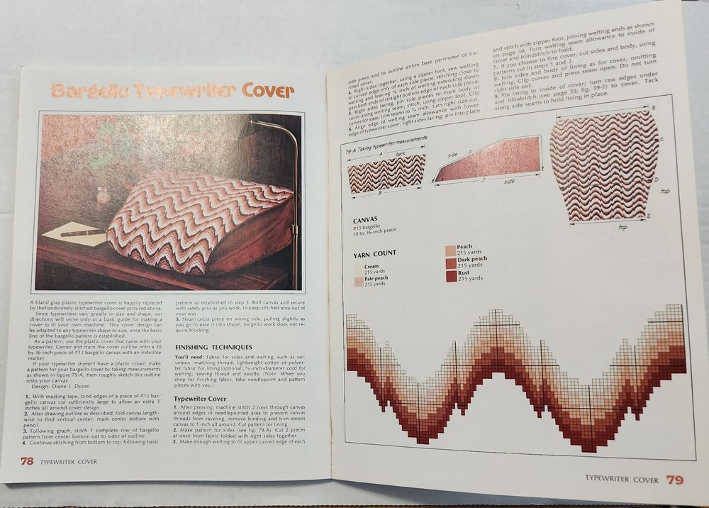 Vintage Sunset Book Needlepoint: Techniques and Projects ~ 1977