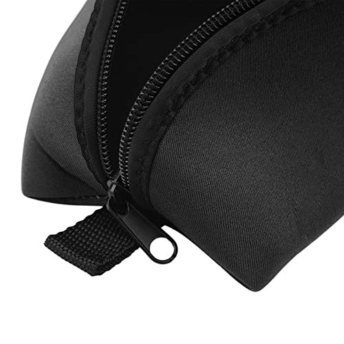 Diving Goggle Storage Bag, Portable Dustproof Fall Diving Goggle Storage Black