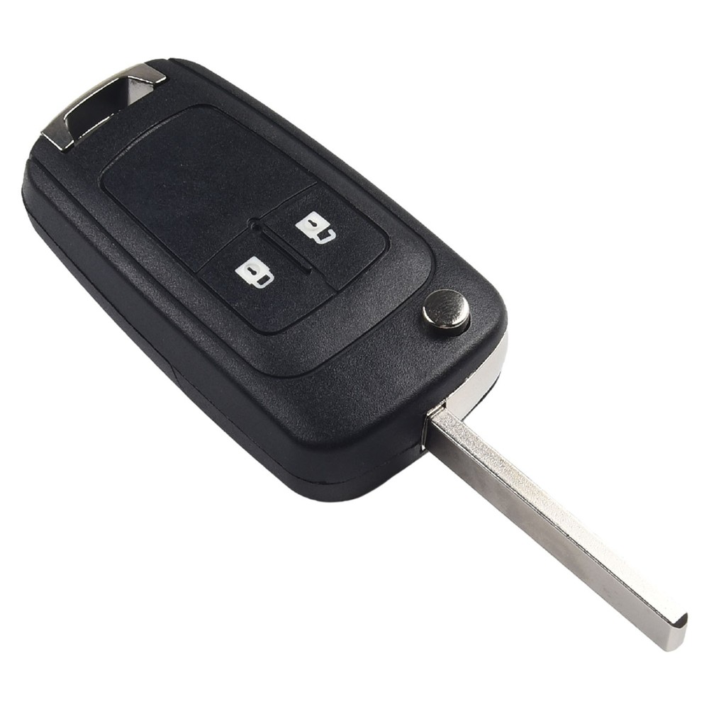 2-Button Folding Key Housing Replacement Folding Key For Opel Cascade 2013-2016