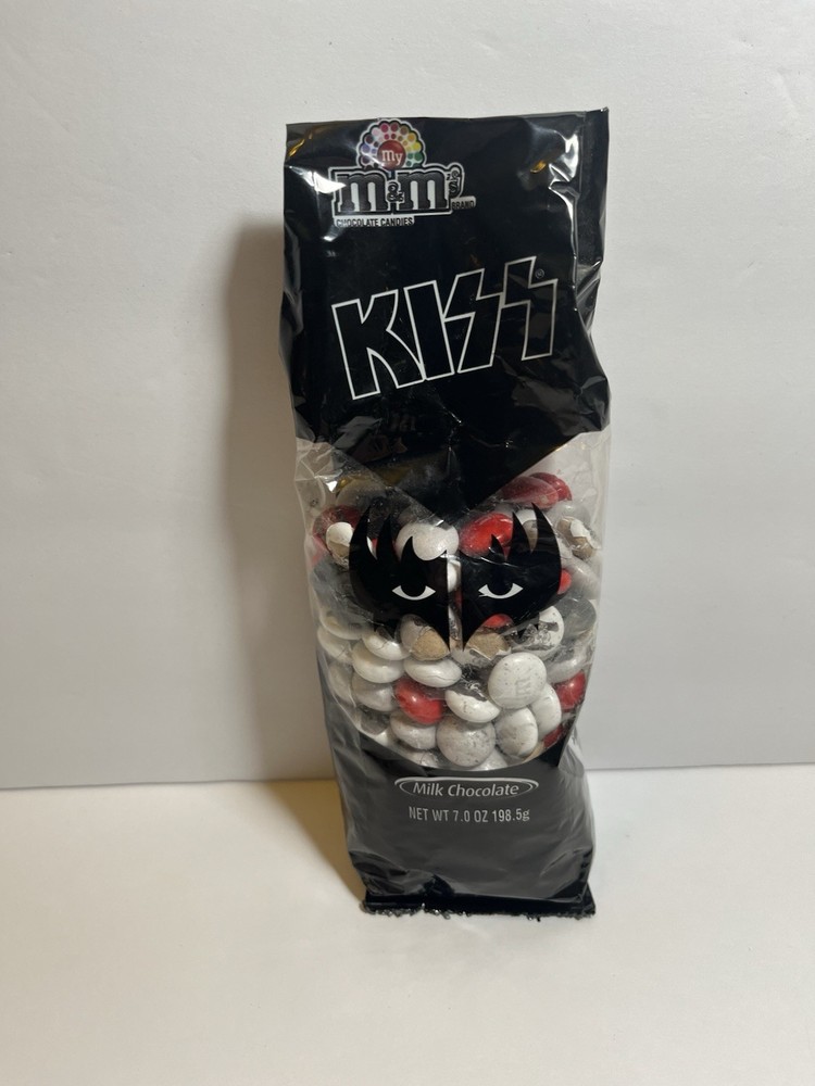 2009 KISS GENE SIMMONS M&M's 7 oz CHOCOLATE BAG UNOPENED