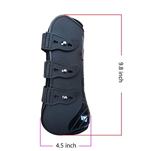 Zelro Open Front Jumping Tendon and Hind Full, Brown(Front & Boots Set)