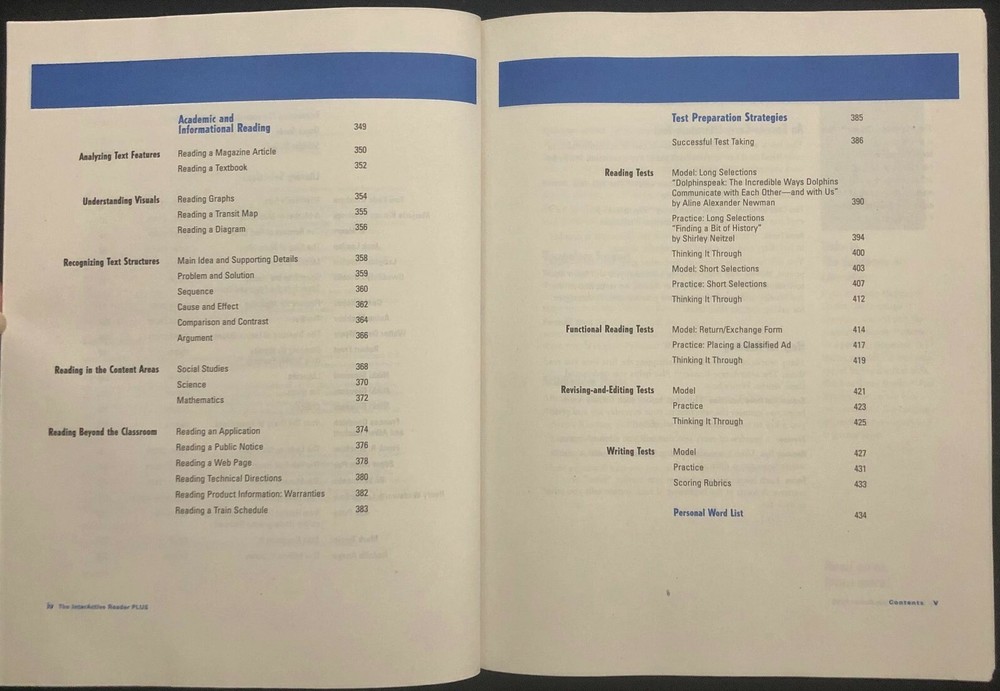 8th Grade - THE INTERACTIVE READER PLUS - The Language of Literature (2003)