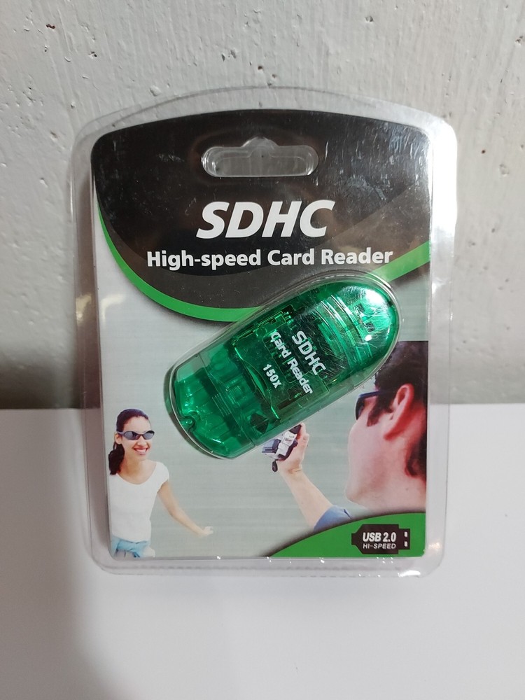 Precision Design USB 2.0 SDHC Card Reader Stick Sealed New