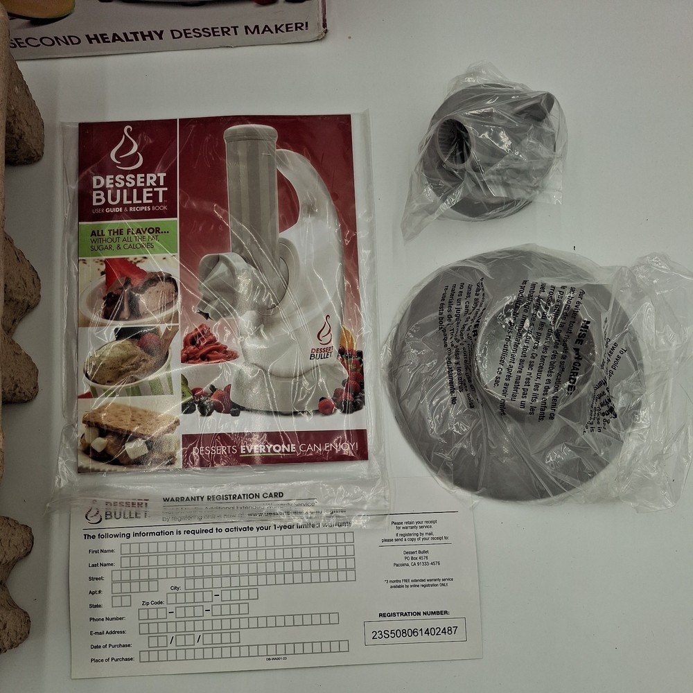 New in Open Box Magic Bullet Magic Dessert Bullet - Complete