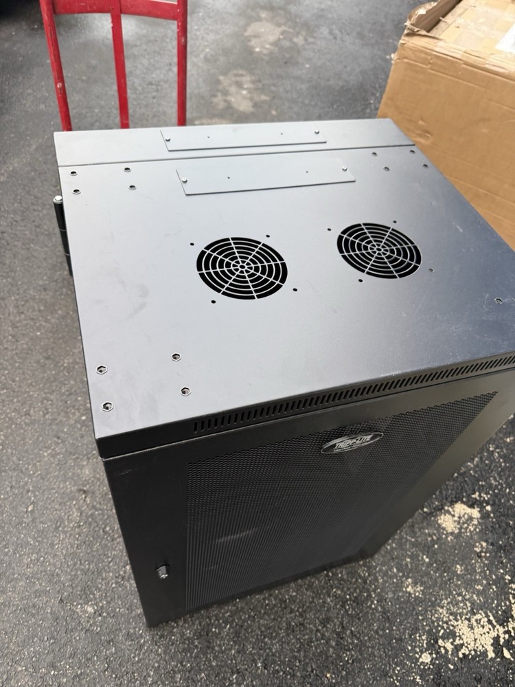 Tripp Lite SRW18US 18U Wall-Mount Rack Enclosure Server Cabinet Switch Depth